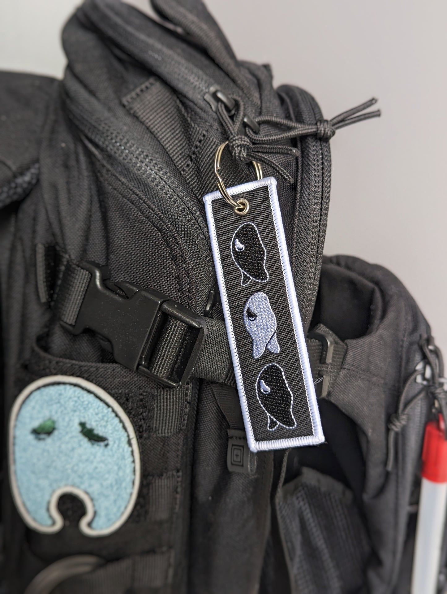 Fresno Nightcrawler jet tag keychain