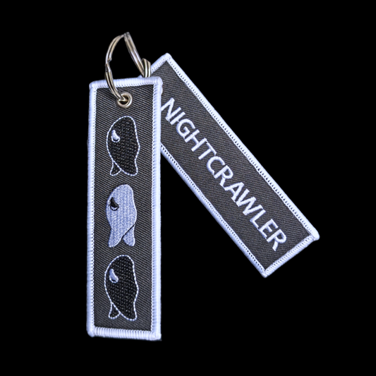 Fresno Nightcrawler jet tag keychain