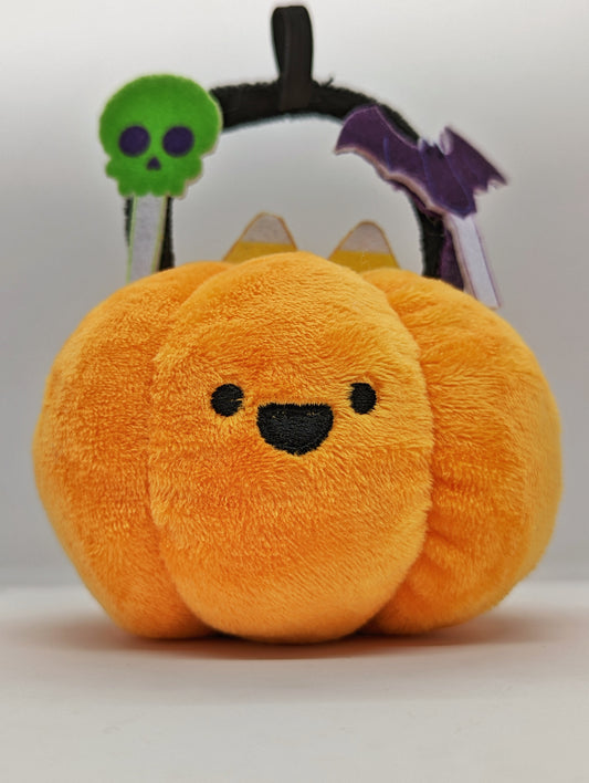 Jack-o'-lantern plush accessory