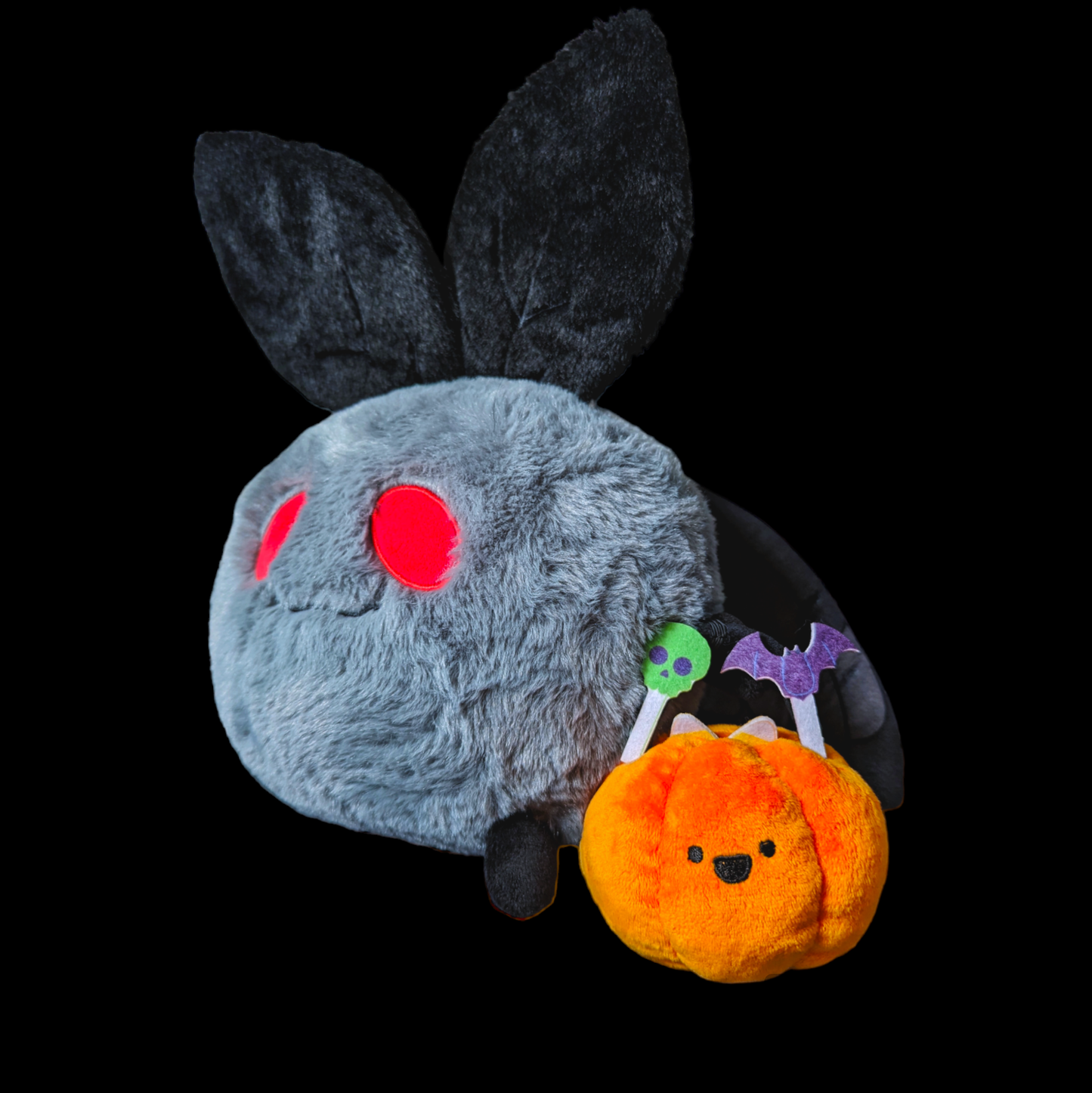 Jack-o'-lantern plush accessory