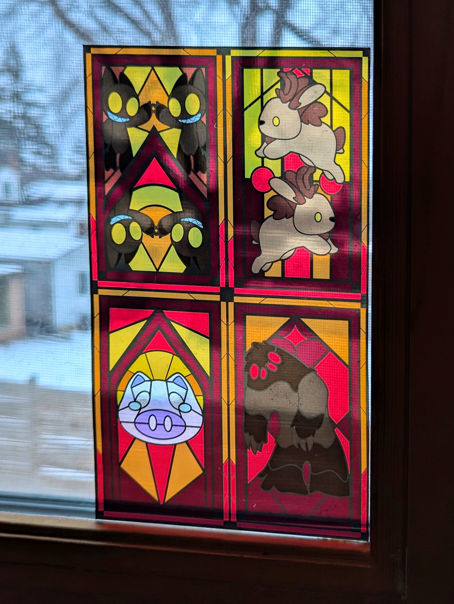 Stained Glass Cryptids