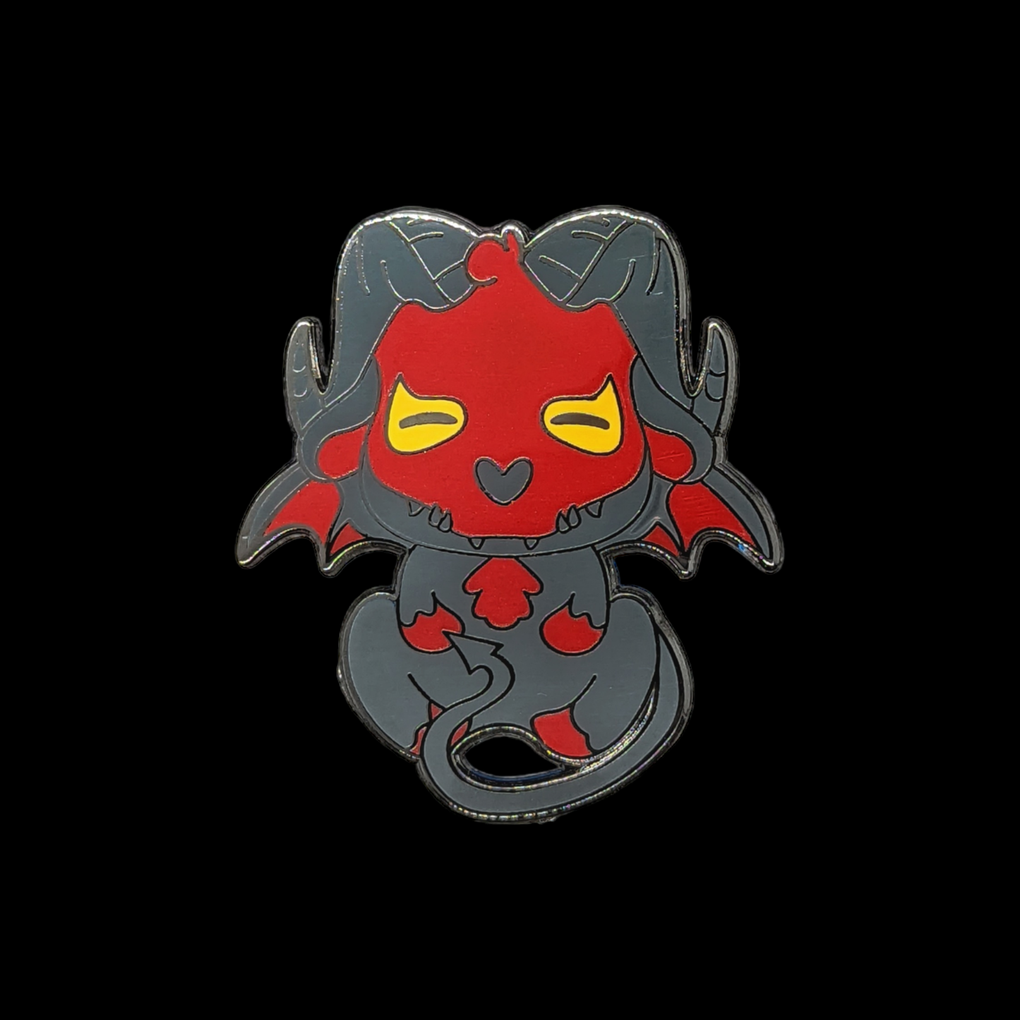 Mystery cryptid pin