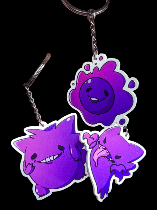 Spooky bois keychain