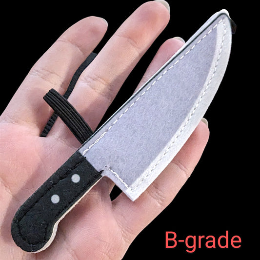 B Grade Knife plush accessory