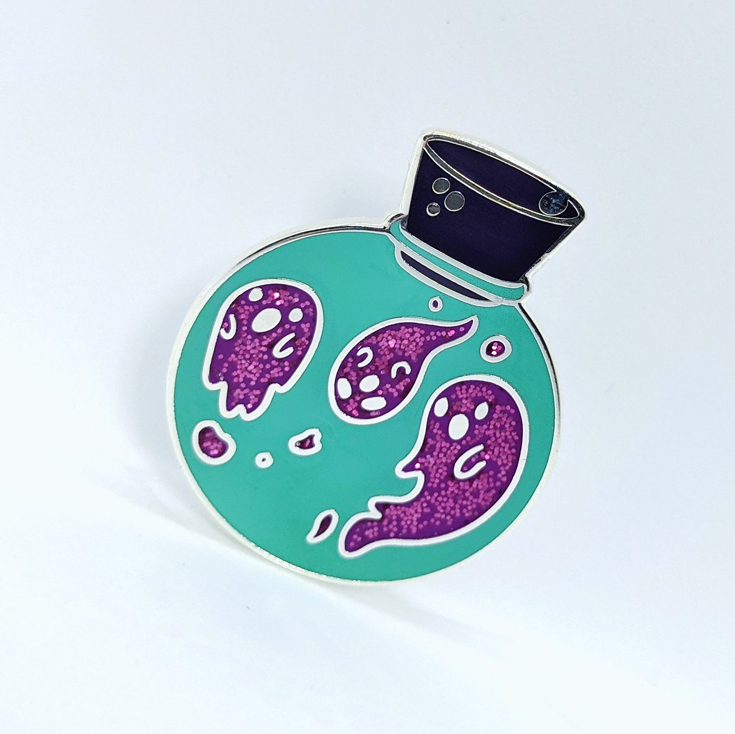Ghost potion pin